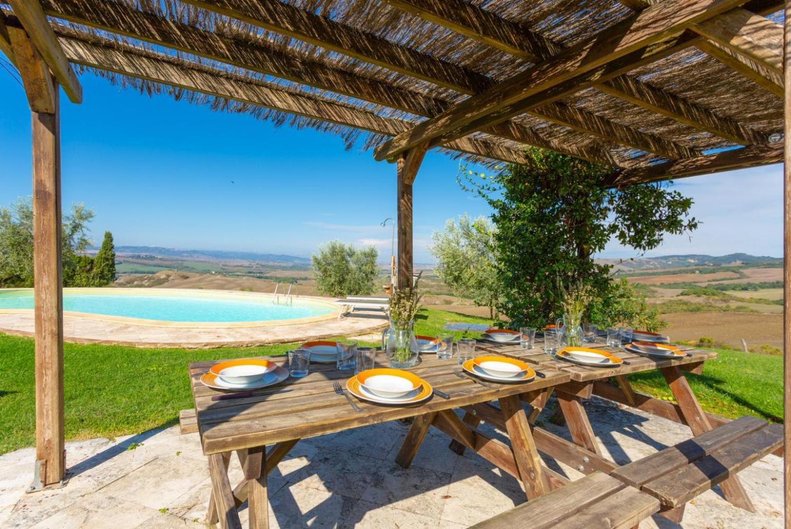 Villa Podere Belvedere เซียนา ภายนอก รูปภาพ